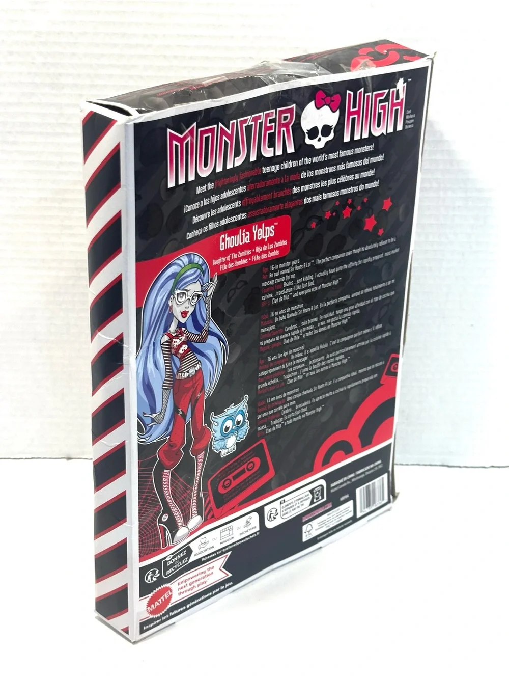 Monster High Booriginal Creeproduction Ghoulia Yelps Collectible Doll